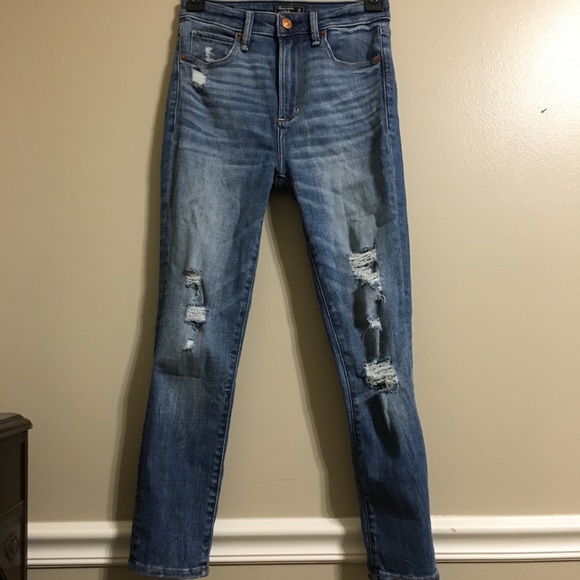 Abercrombie & Fitch Denim - Abercrombie & Fitch high waisted jeans